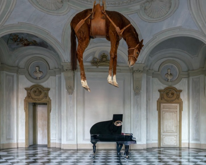 installation view allora &amp;amp; calzadilla in ouverture 2024, castello di rivoli, 2024. photo: mark blower