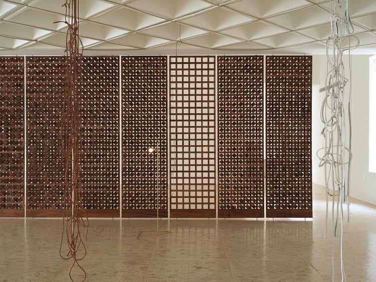 leonor antunes, discrepancies with c.p., museo tamayo, mexico city, 2018