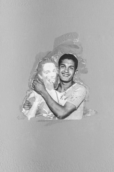  akram zaatari, installation view the script, new art exhibition, nottingham, 2018