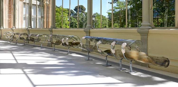 nairy baghramian, breathing spell, palacio de cristal, madrid, 2018