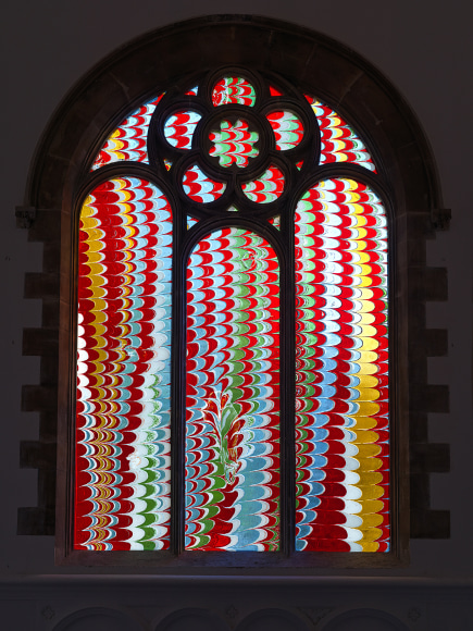 leonor antunes, installation view of&nbsp;sequences, inversions and permutations, the box, plymouth, 2020