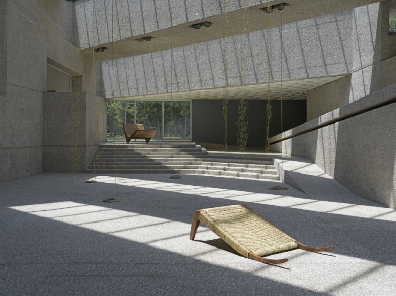 leonor antunes,&nbsp;discrepancies with c.p., museo tamayo, mexico city, 2018