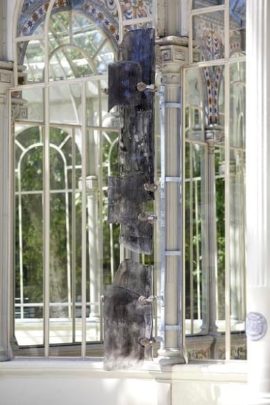 nairy baghramian, breathing spell, palacio de cristal, madrid, 2018