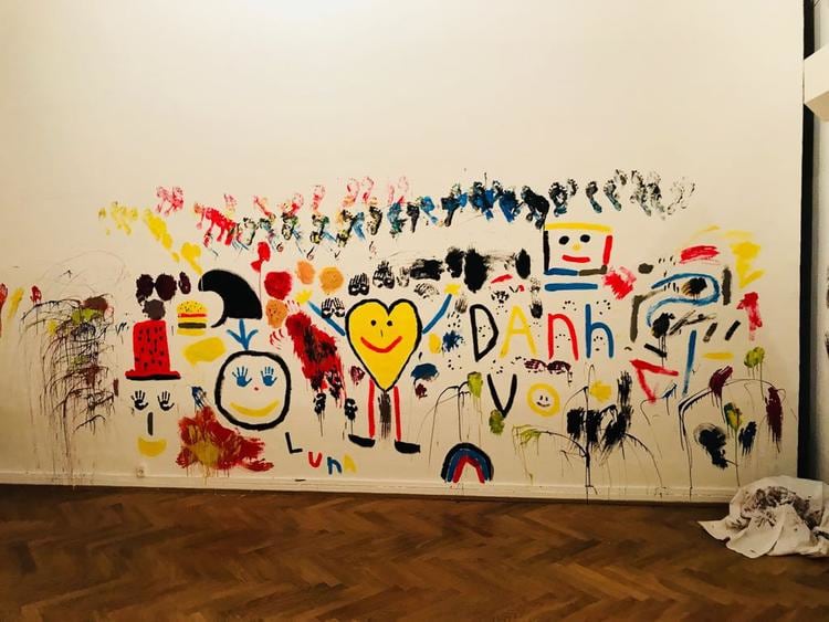  danh vō,&nbsp; vista de instalacion de&nbsp;take my breath away, statens museum for kunst, copenhague, 2018