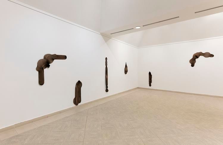 gabriel orozco, installation view of veladoras arte universal, museo nacional de bellas artes de la habana, 2019&nbsp;photo: mon&iacute;k molinet