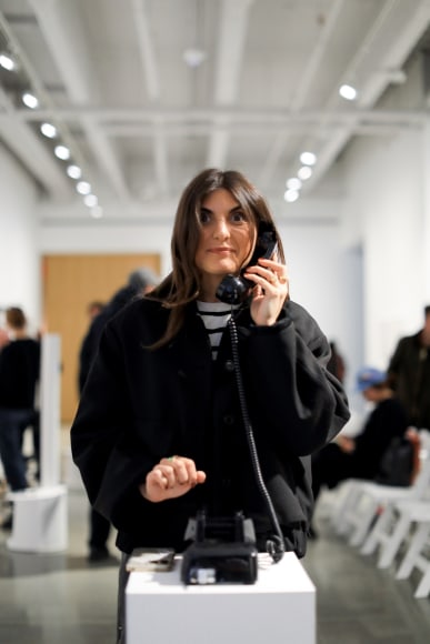 a conversation about john giorno. kurimanzutto new york, 2024. photo: riccardo piazza