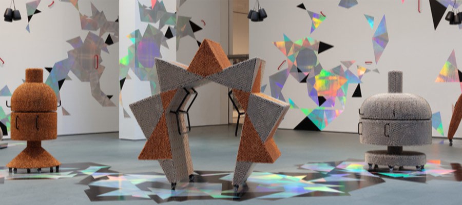 haegue yang,&nbsp;handles, moma, new york, 2019&nbsp;photo: denis doorly