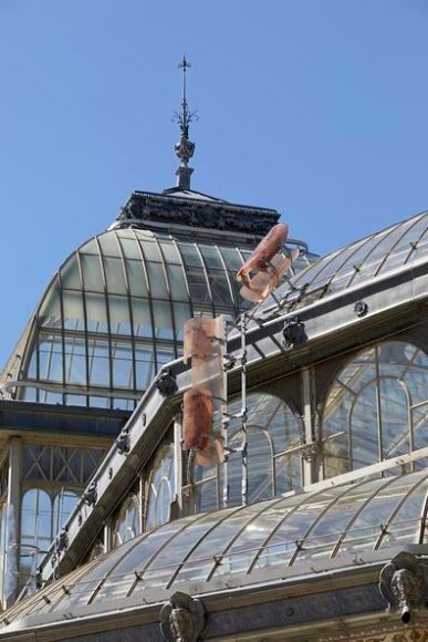 nairy baghramian, breathing spell, palacio de cristal, madrid, 2018