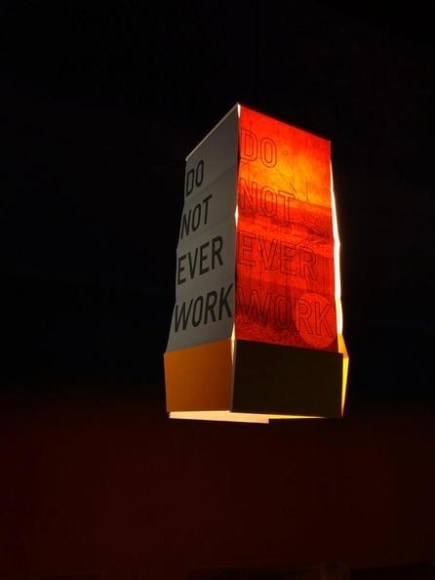 rirkrit tiravanija, detalle de sin t&iacute;tulo&nbsp;(the form of the flower is unknown to the seed),&nbsp;institute of contemporary arts, londres, 2019