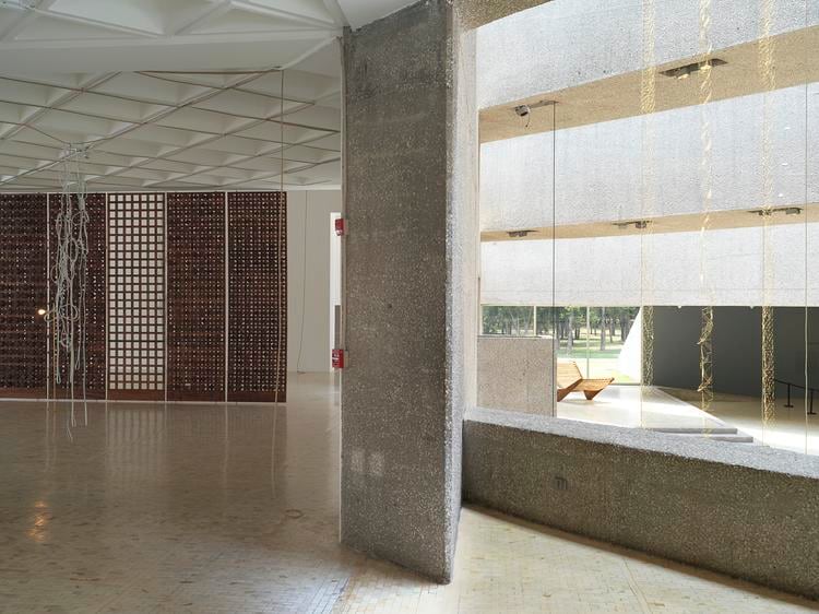 leonor antunes, discrepancies with c.p., museo tamayo, mexico city, 2018