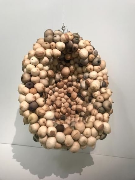 sarah lucas, installation view&nbsp;&nbsp;au naturel, new museum, new york, 2018