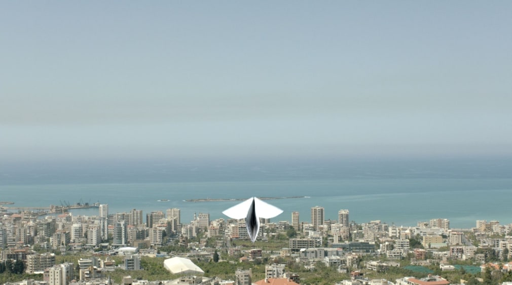 akram zaatari, still from&nbsp;letter to a refusing pilot, 2013