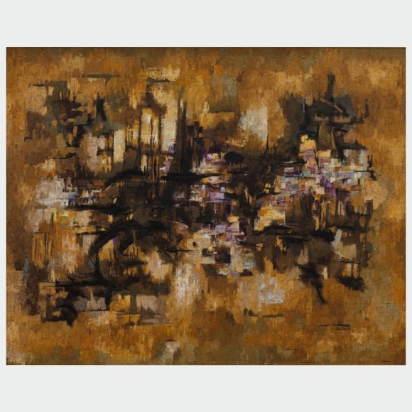 lilia carrillo.&nbsp;untitled, 1957. oil on canvas