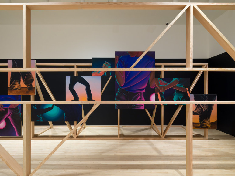 installation view of&nbsp;moca focus: ana segovia, 2024 at moca grand avenue. courtesy of the museum of contemporary art (moca). photo: jeff mclane