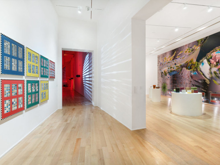 haegue yang, installation view of&nbsp;in the cone of uncertainty,&nbsp;the bass, miami beach, 2019