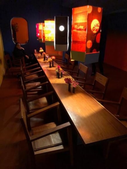 rirkrit tiravanija, vista de instalaci&oacute;n de&nbsp;sin t&iacute;tulo 2019&nbsp;(the form of the flower is unknown to the seed),&nbsp;institute of contemporary arts, londres, 2019