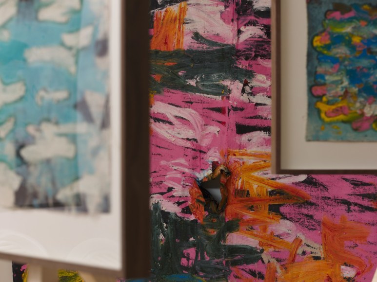 installation view of oscar murillo: together in our spirits, serralves 2023. photo: tim bowditch