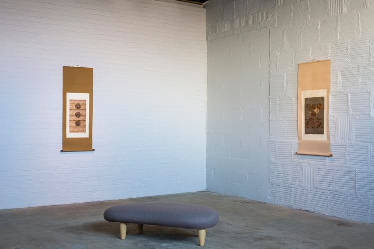 gabriel orozco, installation view of&nbsp;rotating objects, the noguchi museum, new york, 2019