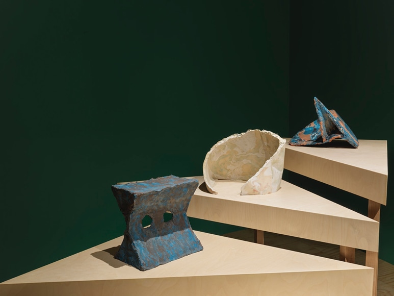  mariana castillo deball, installation view&nbsp;finding oneself outside, new museum, new york, 2019