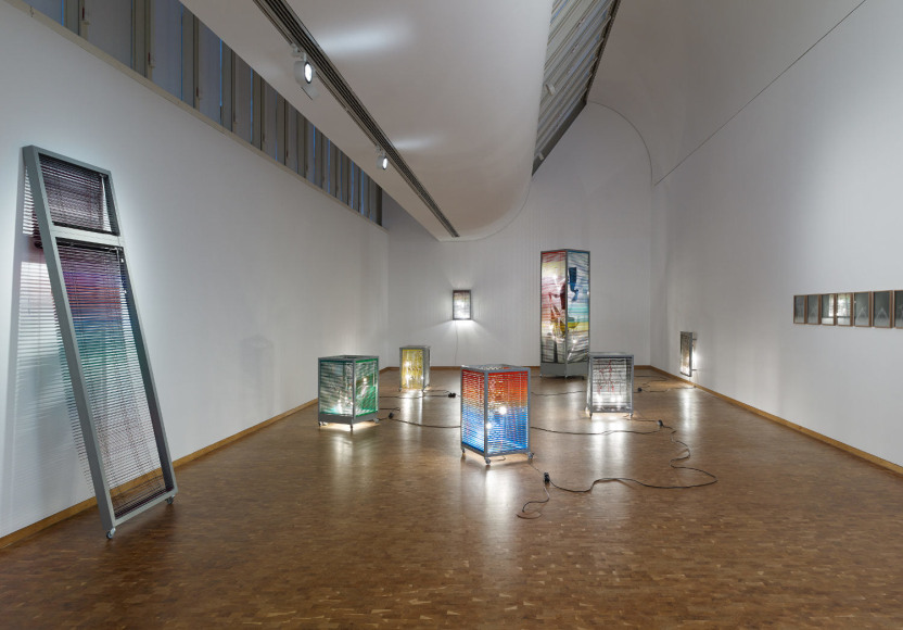 haegue yang, installation view of&nbsp;haegue yang,&nbsp;eta 1994&ndash;2018,&nbsp;museum ludwig, cologne, 2018