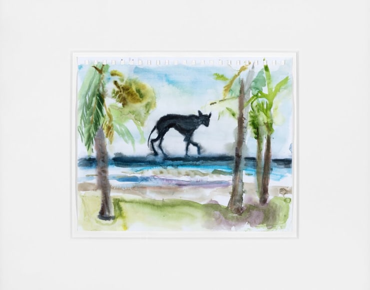 miguel calder&oacute;n, amenaza cocotera 2, frieze viewing room, 2020