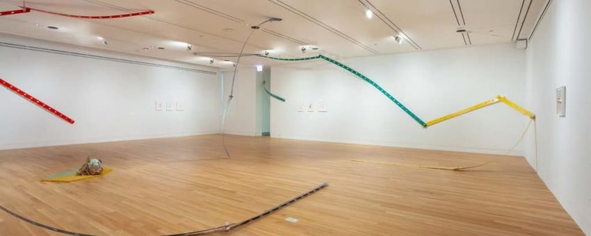 mariana castillo deball, installation view&nbsp;petlacoatl, reva and david logan center for the arts, university of chicago, chicago, 2018