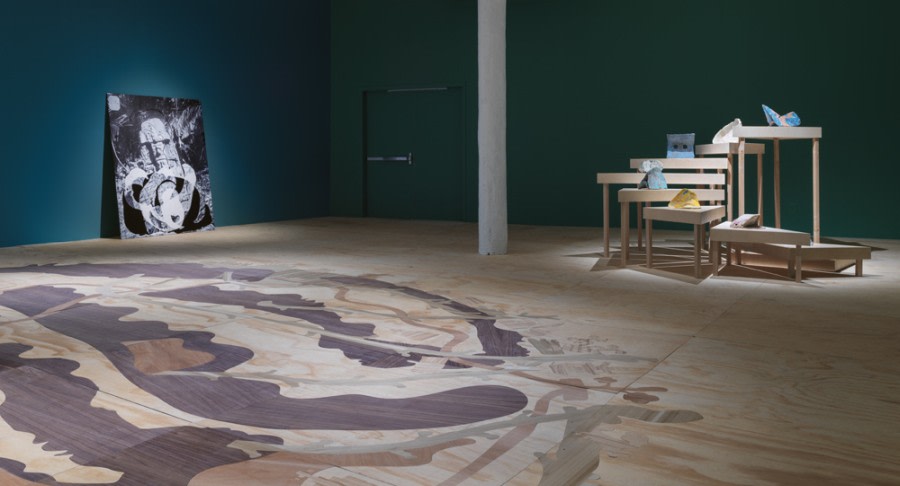  mariana castillo deball, installation view&nbsp;finding oneself outside, new museum, new york, 2019