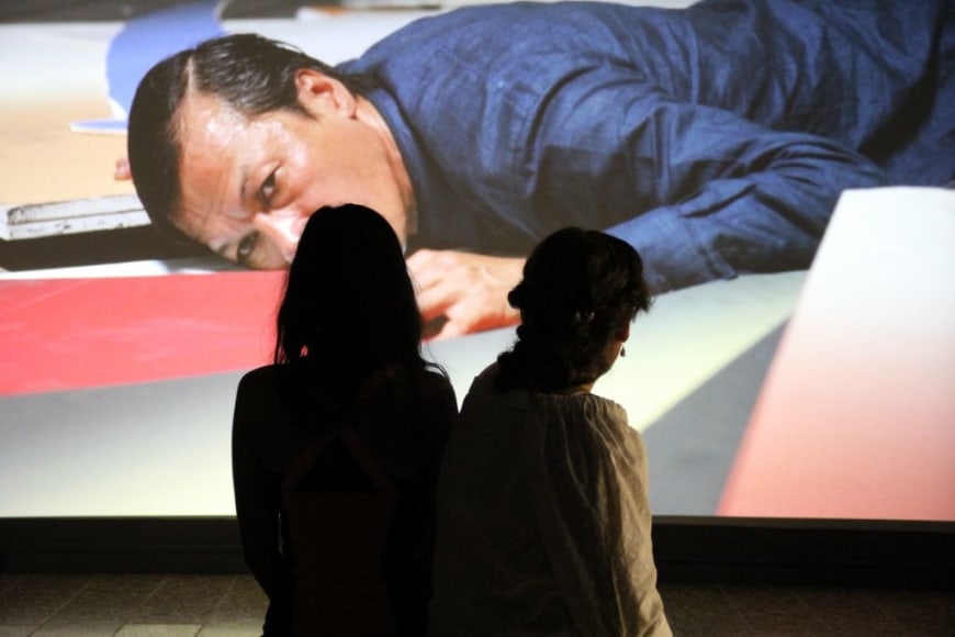 carlos amorales, installation view of&nbsp;herramientas de trabajo, musea la tertulia, cali, 2018