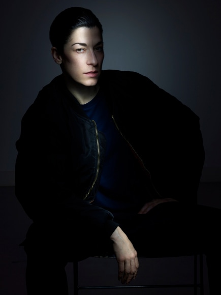 alexandra bachzetsis,&nbsp;private: wear a mask when you talk to me,&nbsp;museo del novecento, milan, 2017