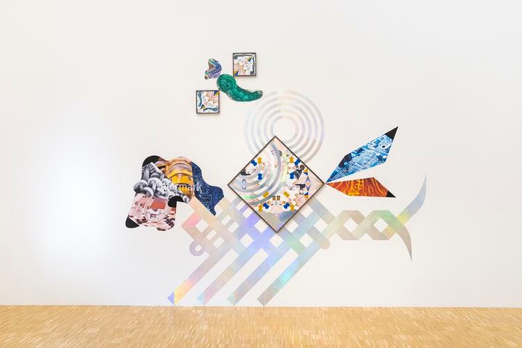 haegue yang, installation view&nbsp;tightrope walking and its wordless shadow,&nbsp;fondazione furla, milan, 2018