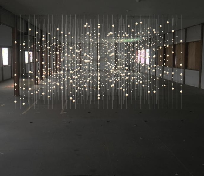 dami&aacute;n ortega, warp cloud, echigo-tsumari art triennale, tsunan, 2018, &nbsp;