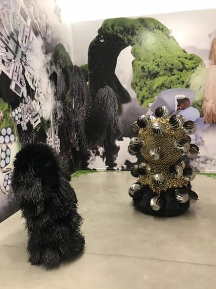  haegue yang, installation view of&nbsp;chronoropic traverses, la panac&eacute;e, montpellier, 2018