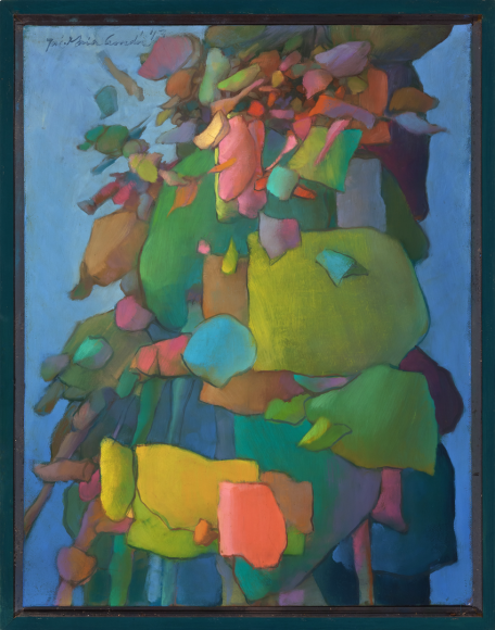 Madame Curie oil on canvas