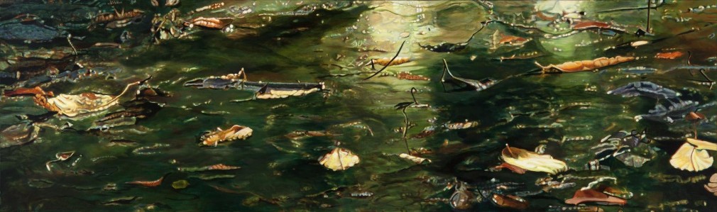 Undulation IV acrylic on canvas