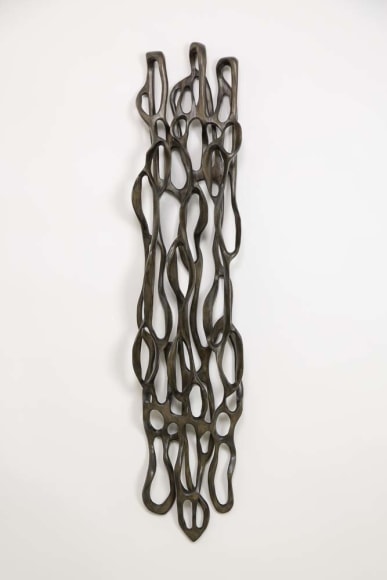 Caprice Pierucci Charcoal Delicate Loop Pillar, 2022