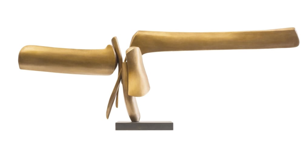 Hounge fabricated bronze