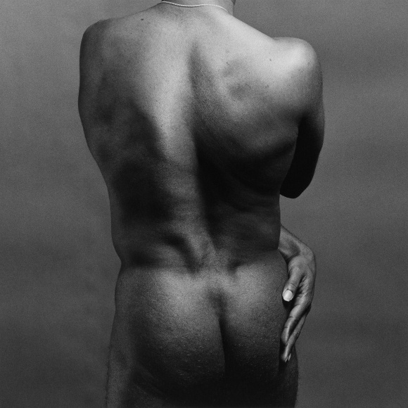 George Bussey from behind.