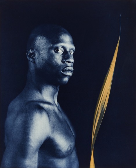 Ken Moody looking toward the viewer.