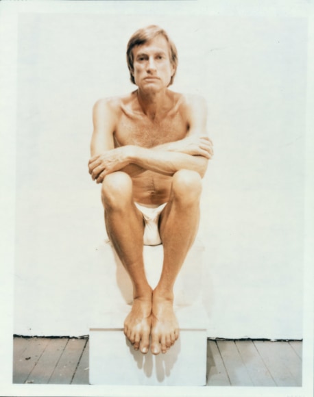 Sam Wagstaff, c. 1972, Polaroid