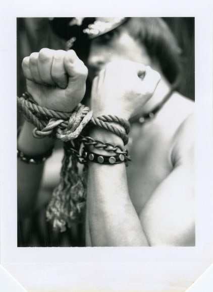 Peter Berlin, c.1974, Polaroid