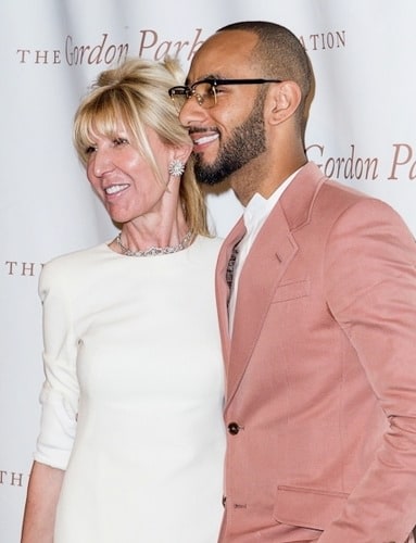 Diana Revson and Swizz Beatz