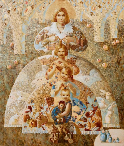 Anna Berezovskaya_In the Garden