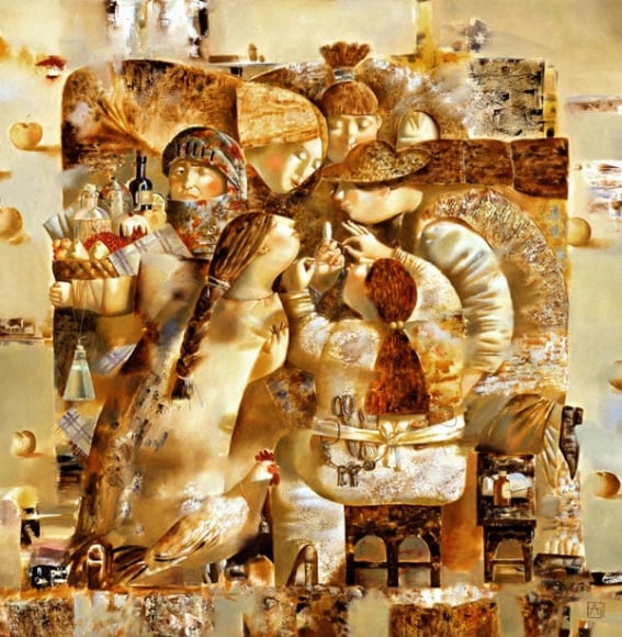 Anna Berezovskaya_Wounded Knight