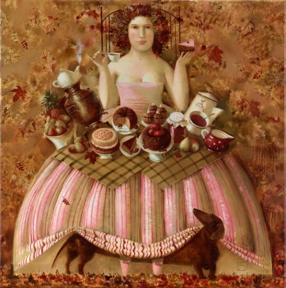 Anna Berezovskaya_Lady and the Dog