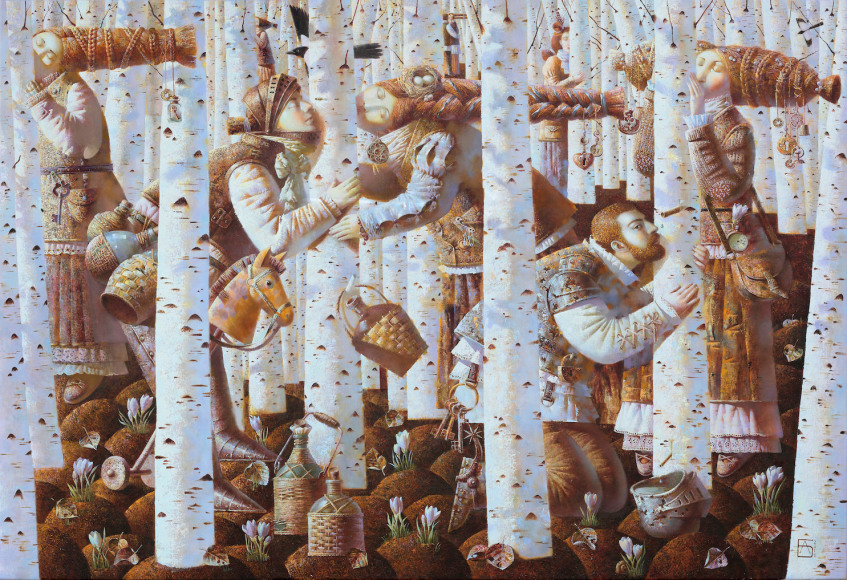 Anna Berezovskaya_Kissing the Birch