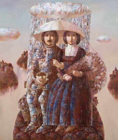 Anna Berezovskaya_Bench of Rain