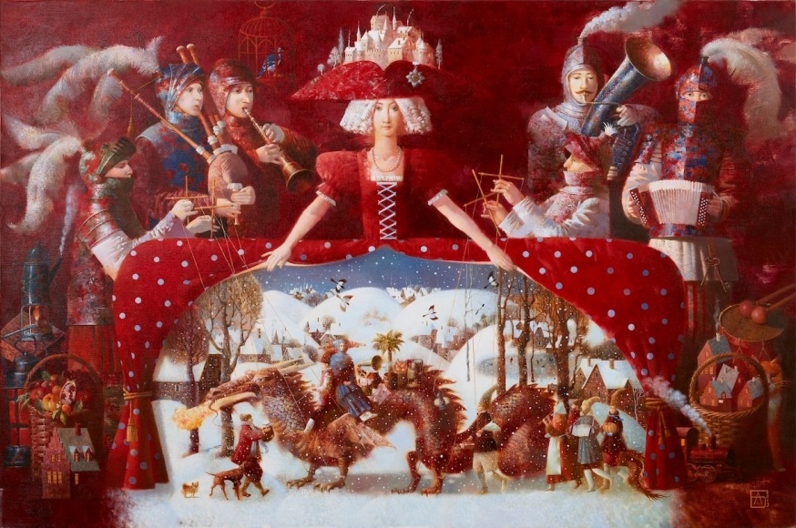 Anna Berezovskaya_Journey on a Dragon