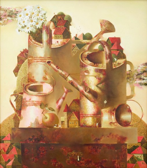 Anna Berezovskaya_Evening in the Village