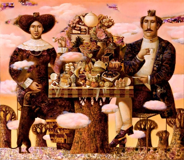 Anna Berezovskaya_Breakfast in Clouds