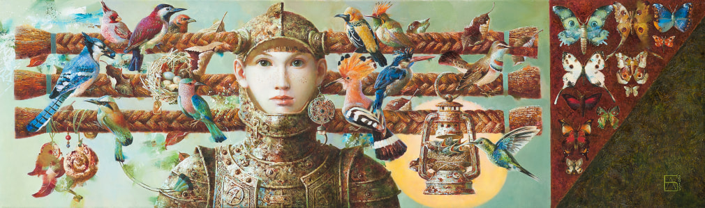 Anna Berezovskaya_The Lady Who Loves Birds